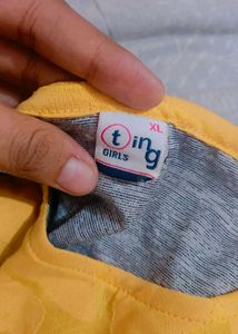 Yellow Sleeveless Top