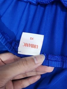 Free Style Blue Gown