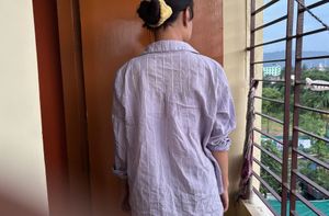 Striped Lavender Shirt