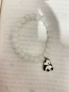 Cute Panda Charm Beaded Bracelet