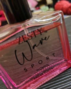 Zesty Wave Sports Perfume + 3D Nail Sticker Combo