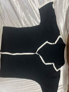 Cute Black & White Top
