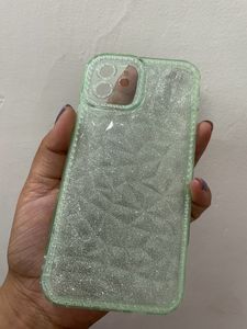 Light Green Translucent iPhone 12 Back Cover