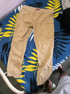 Khaki Jogger Pants