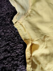 Yellow Mid Length Dress