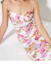 Floral Print Slip Dress