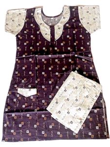 Floral Print Night Suit