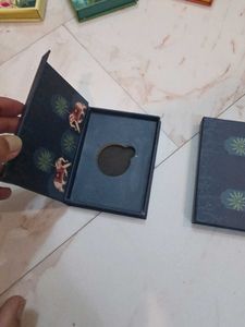 Silver Coin Empty Boxes  (Set of 3)