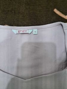 Lilac Square Neck Top