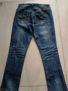 Straight Blue Jeans