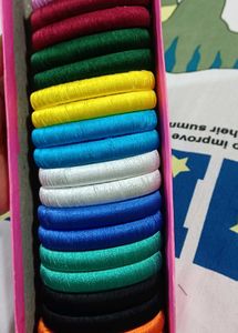 Fancy Silk Thread Bangles