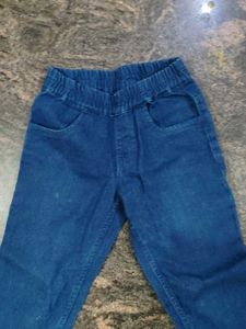 Girls Blue Denim Jeans