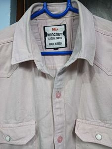 Pink Casual Shirt