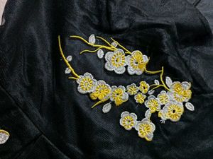 Black Floral Dress
