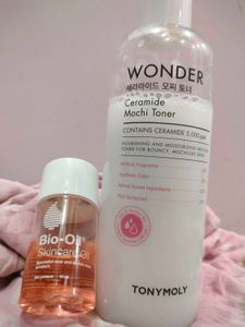 Toner And Bio-Oil Combo