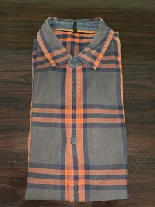 UCB Checked Pure Cotton  Shirt