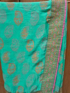 Green Sari
