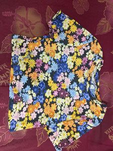Floral Print Tee