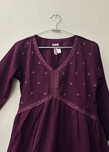 Beautiful festive kurti with adjustable string