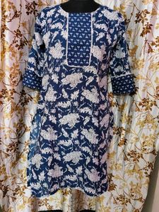 Floral Print Kurta