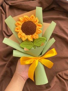 Handmade Crochet Bouquet Sunflower (ANY 1)