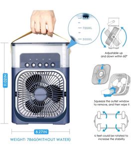 BME Portable Air Conditioner Fan, Mini Evaporative