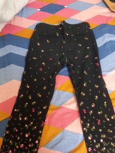 Floral Print Pants