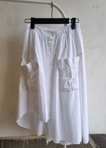 Cotton Midi Skirt