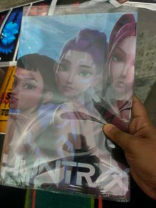 Kpop Demon Hunter Anime split poster