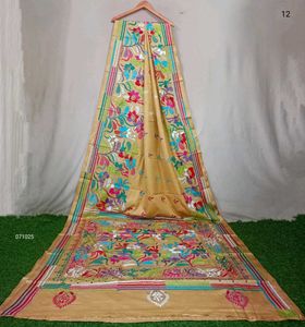 New kantha stitched saree with blouse piece