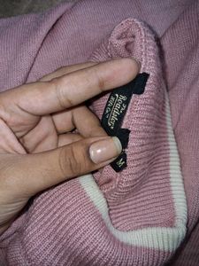Mauve Knit Pullover