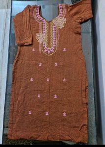 Brown Salwar Suit