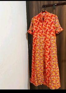 Max Orange Gown