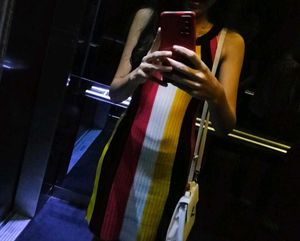 Striped Mini Dress