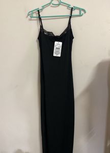 Shein strap lace bodycon