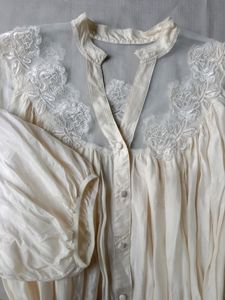 New Vintage Pinterest Embroidery Blouse