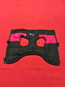 Warm Black &amp; Pink Winter Jacket for Cat