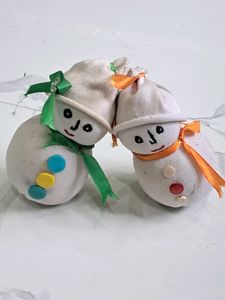 Handmade Snowman Soft Toys