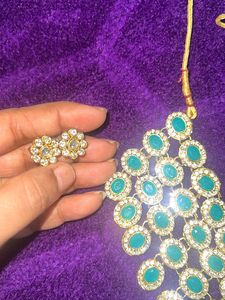 Emerald Green Jewellery Set