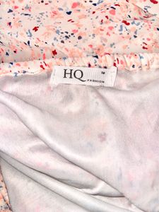 Blush Pink Polka Dot Dress