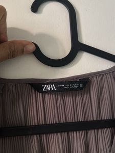 Lace Shirt With Tie Detail