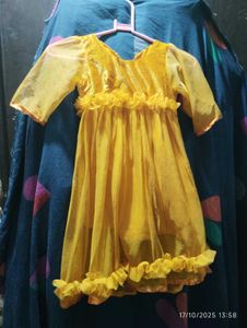 Yellow Party Dress