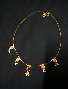 Elegant Pink invisible necklace