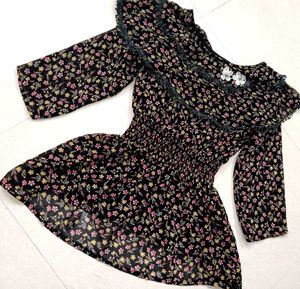 Floral Print Top
