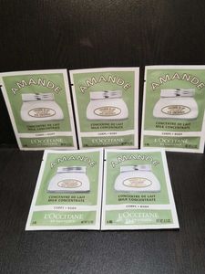 L'Occitane Almond Milk Concentrate Samples