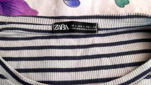 ZARA Check Lines TOP