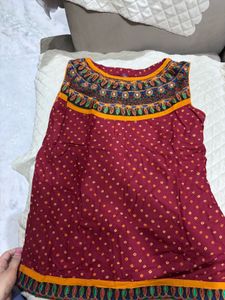 bandhani short kurti
