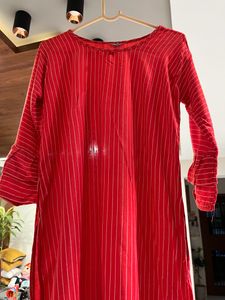 Red Lining Kurti