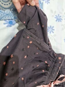 Intouche Star Themed Nightsuit For Women
