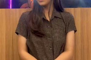 Brown Fitted Shirt